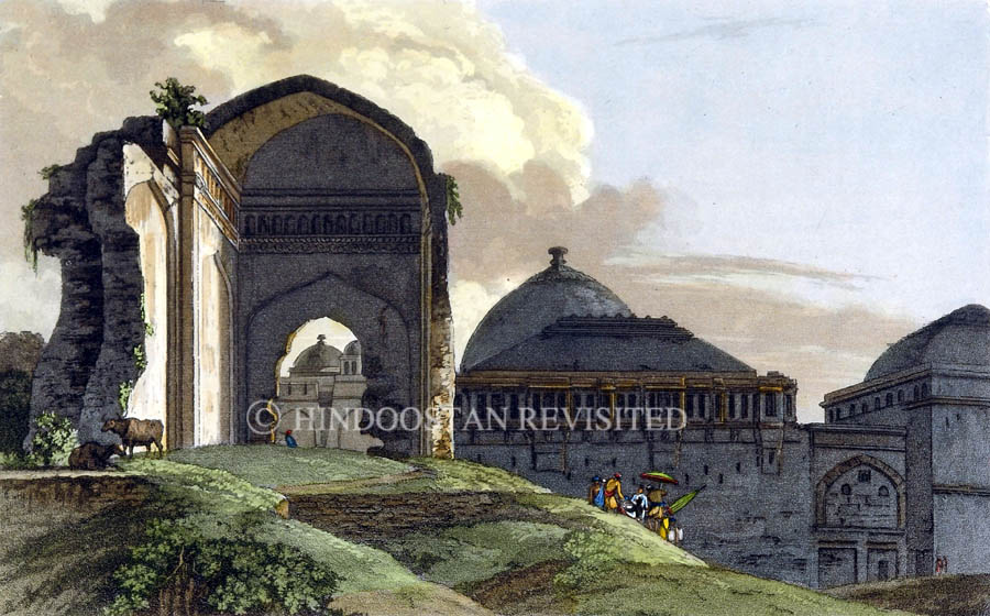 /data/Original Prints/Topography Views, City Views, Landscapes/RUINS OF THE PALACE MADURA.jpg